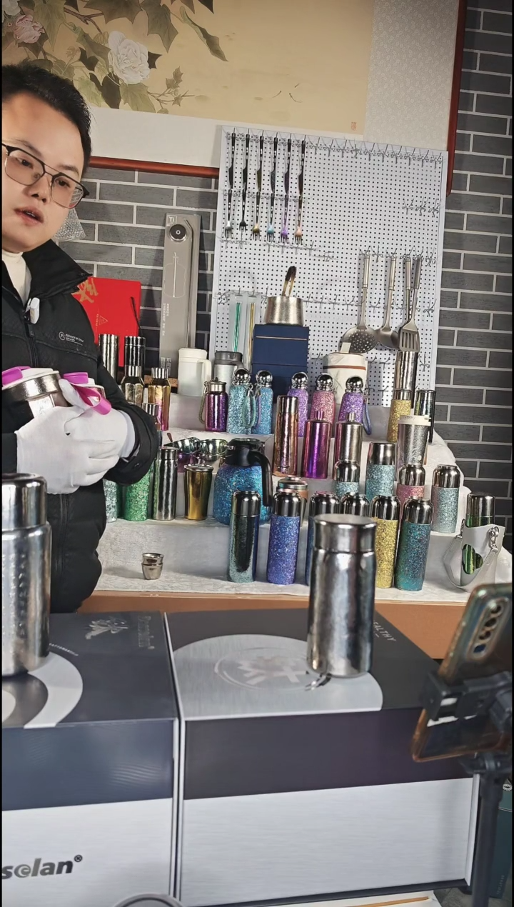 钛合金白**羊纯钛200胖胖杯