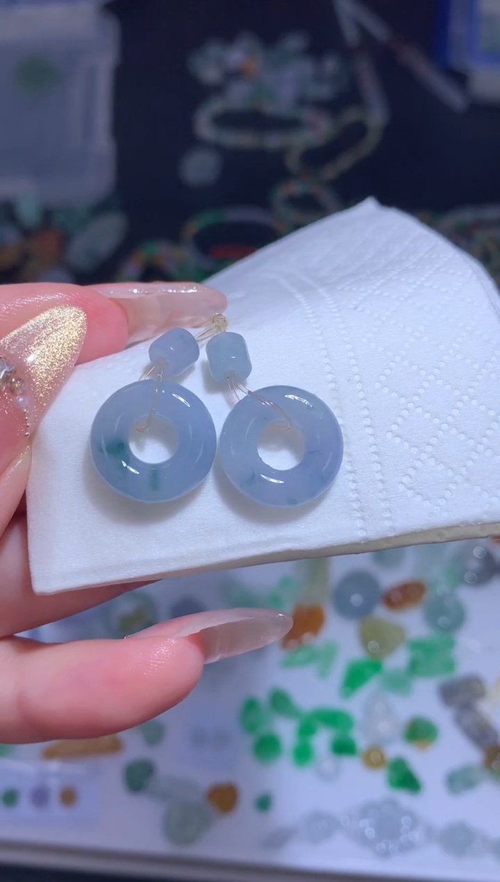 未镶嵌定制翡翠甜甜圈