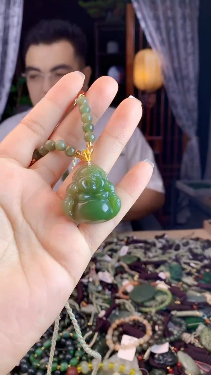 和田玉未镶嵌挂件多样性发货拍一发一