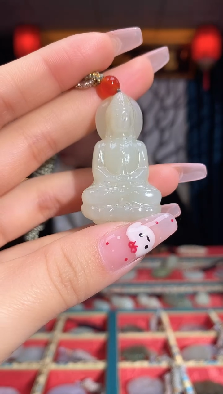 【闪购商品】和田玉颈饰未镶嵌观音