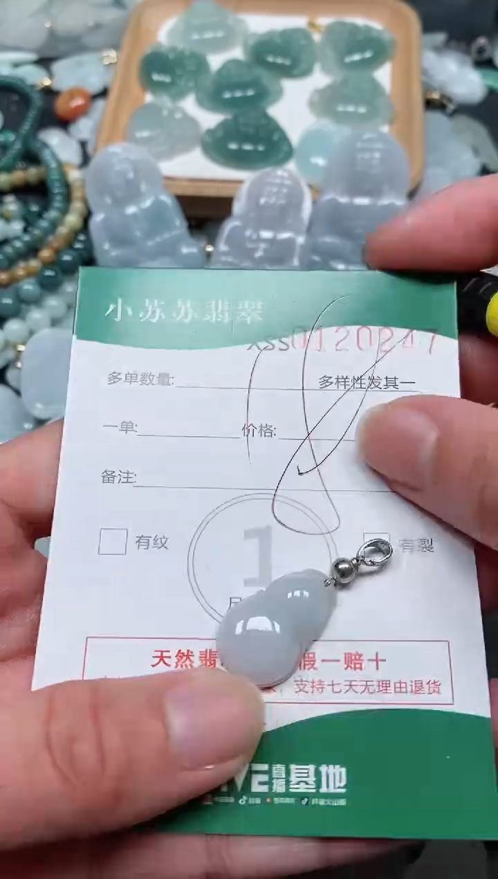 【闪购商品】翡翠颈饰未镶嵌闪购商品0120247