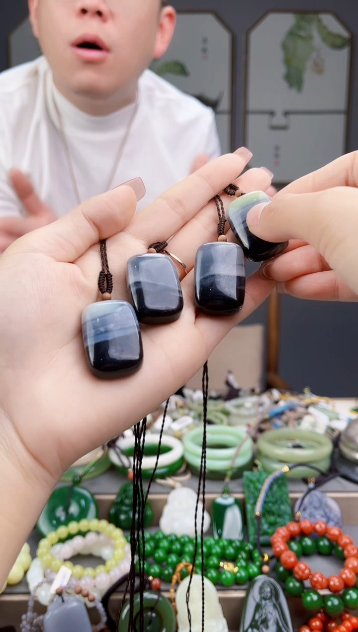 颈饰未镶嵌和田玉多样性发货拍一单发一个