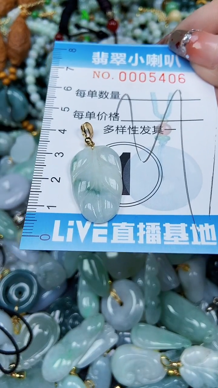 【闪购商品】翡翠颈饰未镶嵌闪购0005406多样性发其一