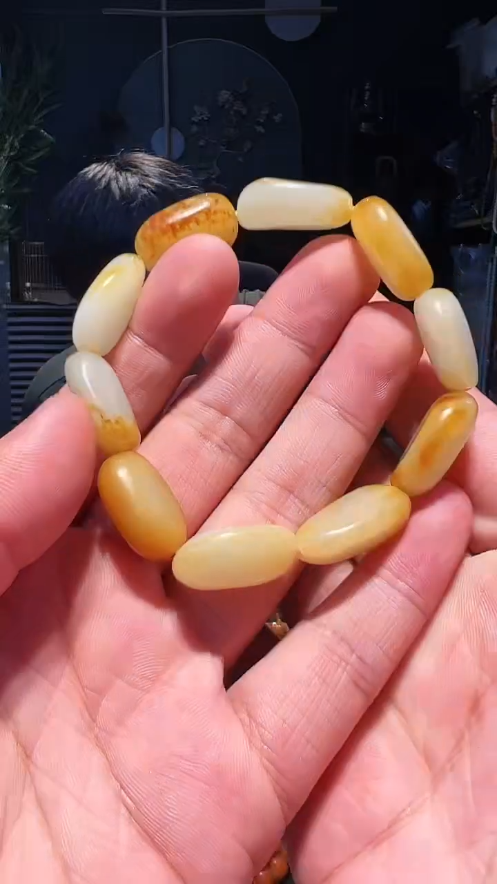 【闪购商品】和田玉手串未镶嵌单圈