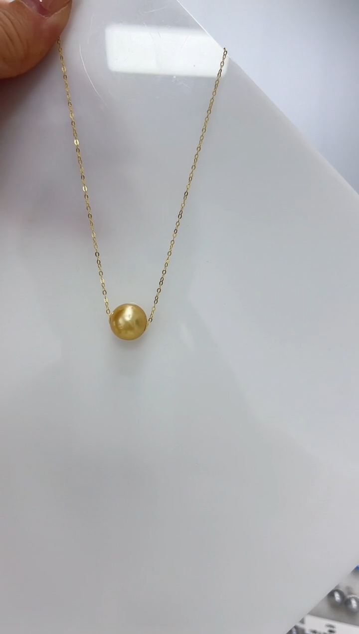 【闪购商品】海水珍珠DA18K金镶嵌ss173 金珠路路通