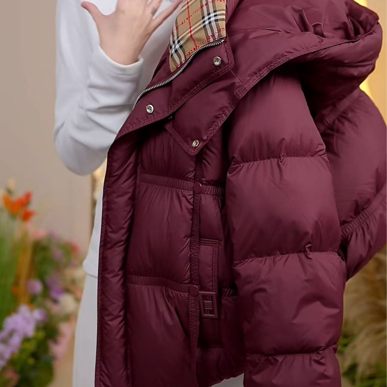 Xa-2025年冬季短款时尚羽绒服