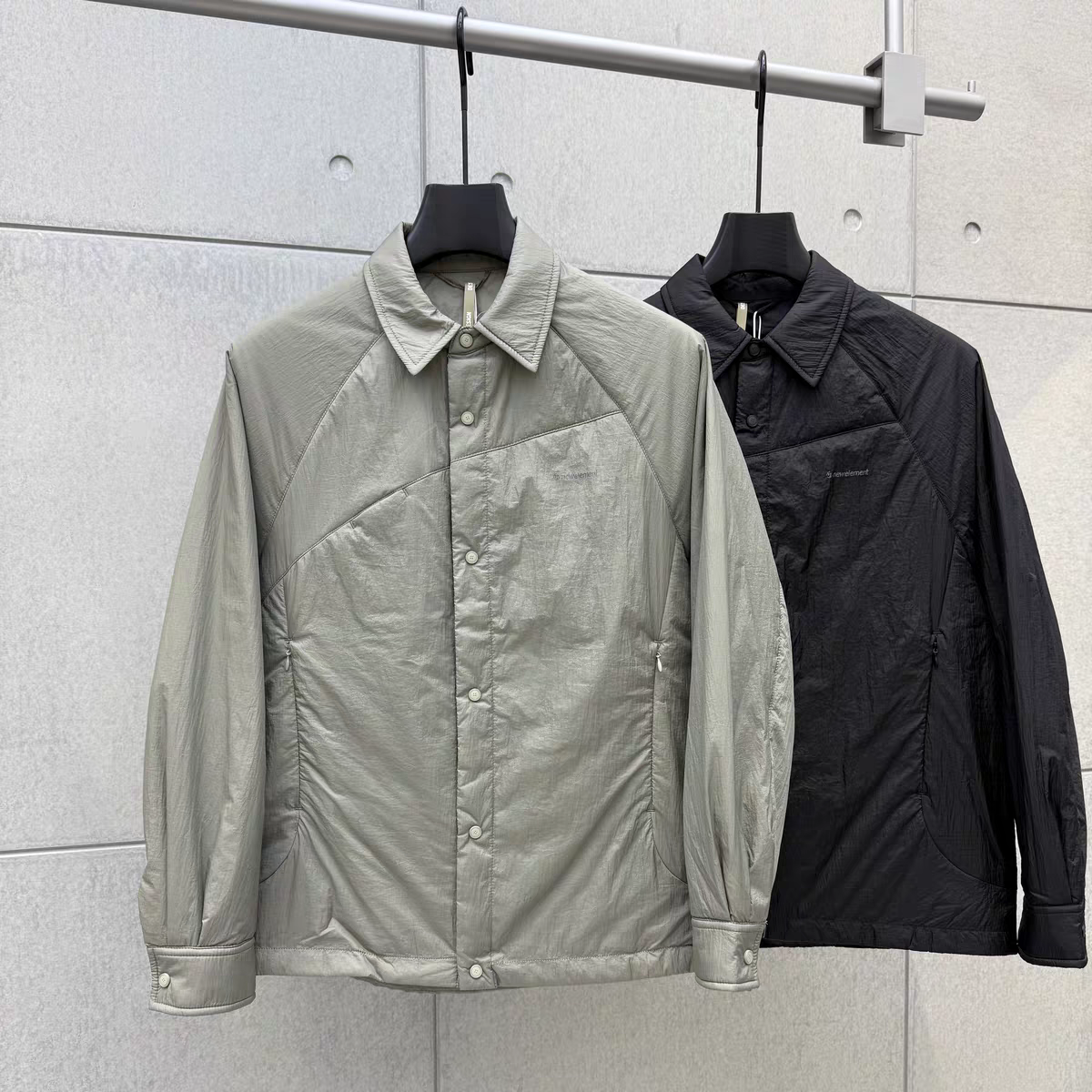 1252轻暖棉服户外特氟龙三防翻领夹克秋冬保暖百搭休闲男衬衣外套