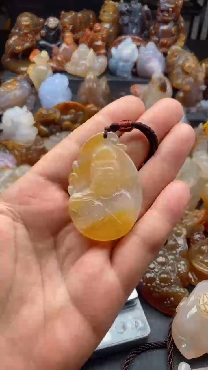 【闪购商品】玛瑙/玉髓吊坠(不含链)未镶嵌1