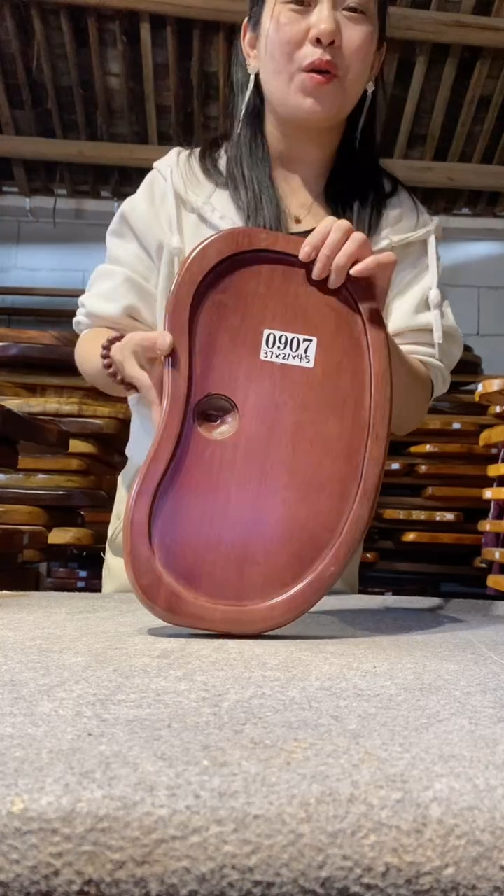 实木茶盘 一物一拍（不含配件）