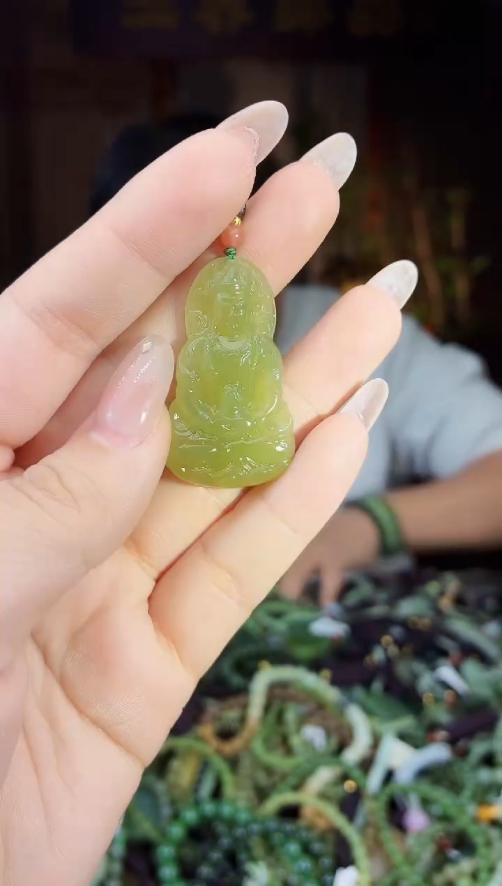颈饰未镶嵌和田玉多样性发货拍一发一