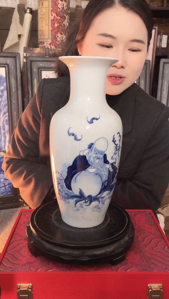 陶景德镇陶瓷摆件C329