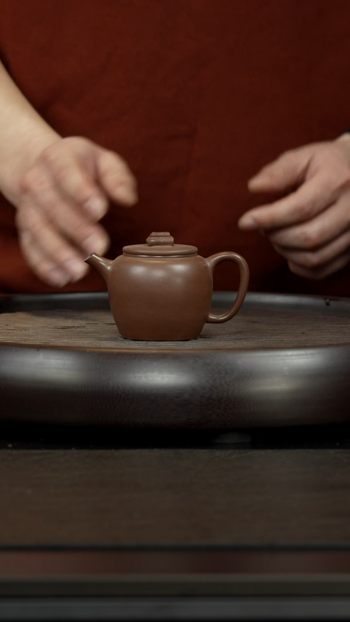 【闪购商品】紫砂茶杯孤品紫砂壶   紫泥高书卷