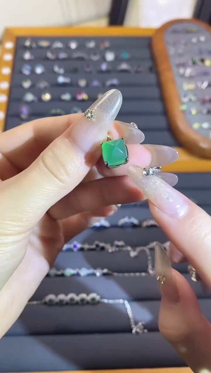 【闪购商品】水晶手链银S925镶嵌A5  