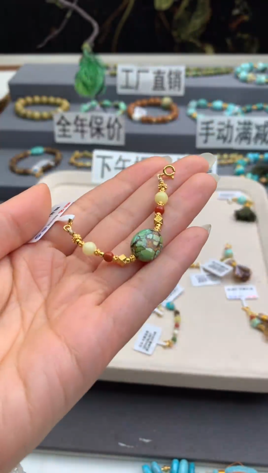 银S925镶嵌单珠南红玛瑙茜.C224