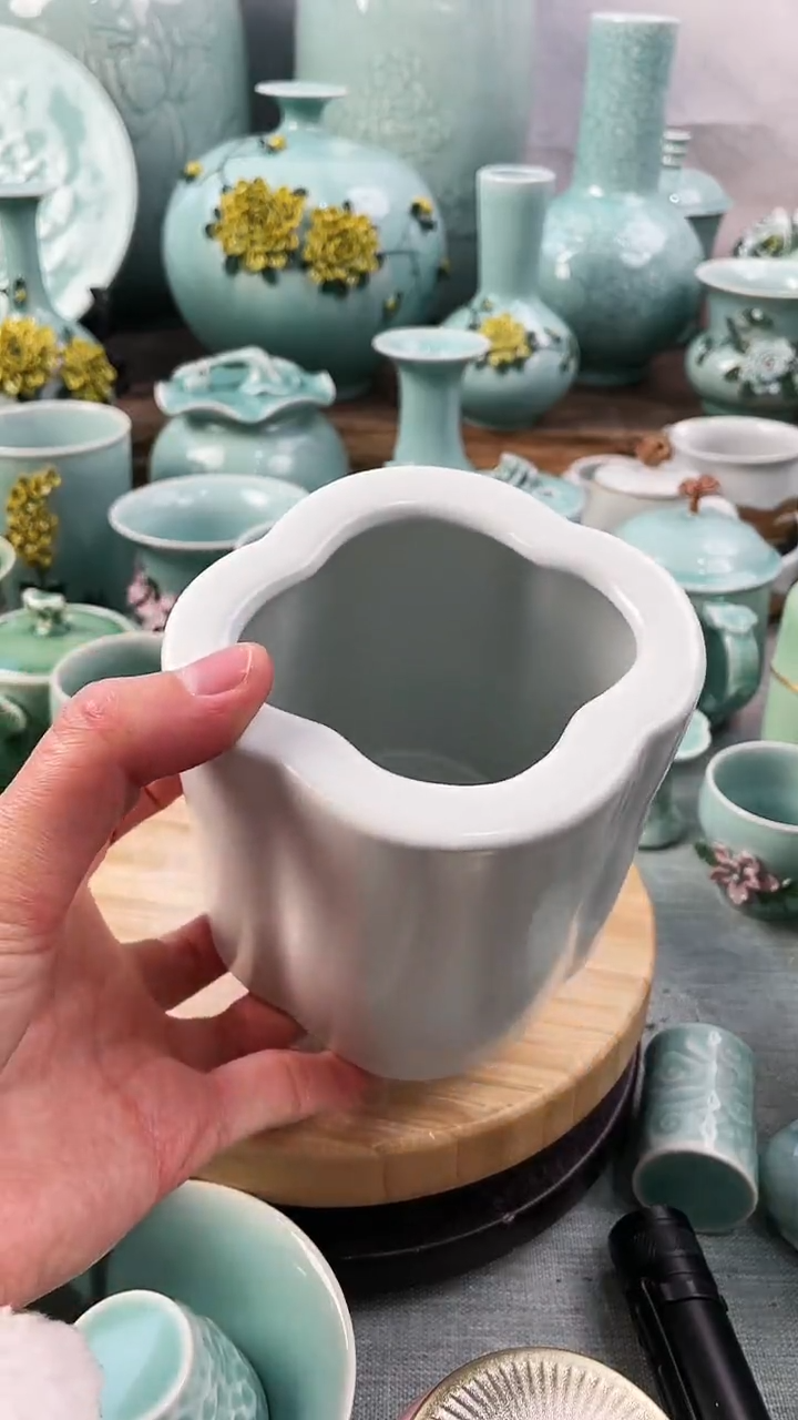 【闪购商品】特价 微瑕 慧仙青瓷