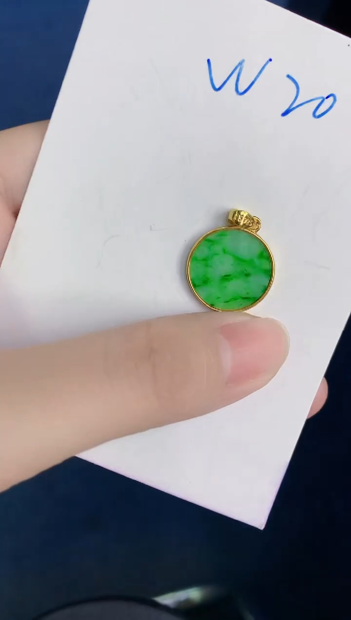 颈饰未镶嵌翡翠天然翡翠缅甸A货