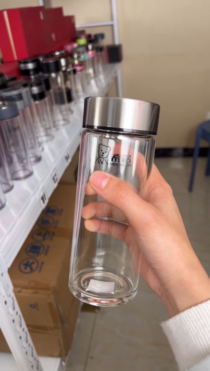 【闪购商品】茶杯经典单层400ml高硼硅