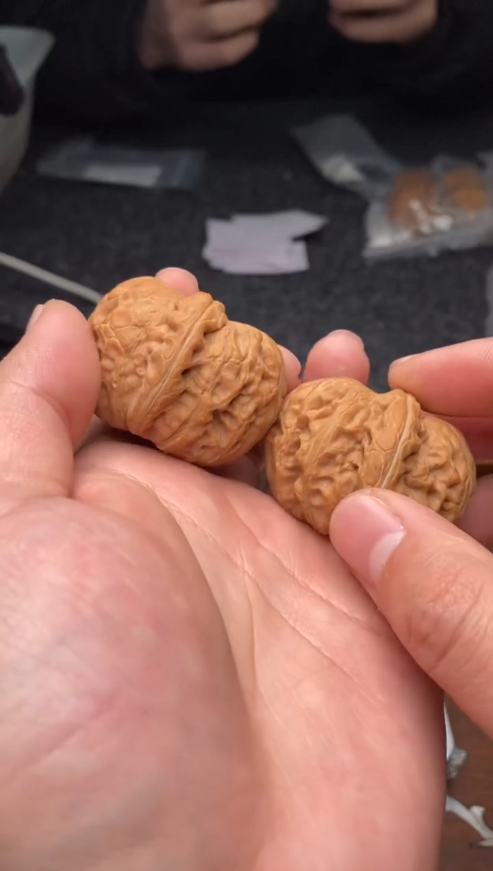 【闪购商品】文玩核桃把件G166号43尺元宝