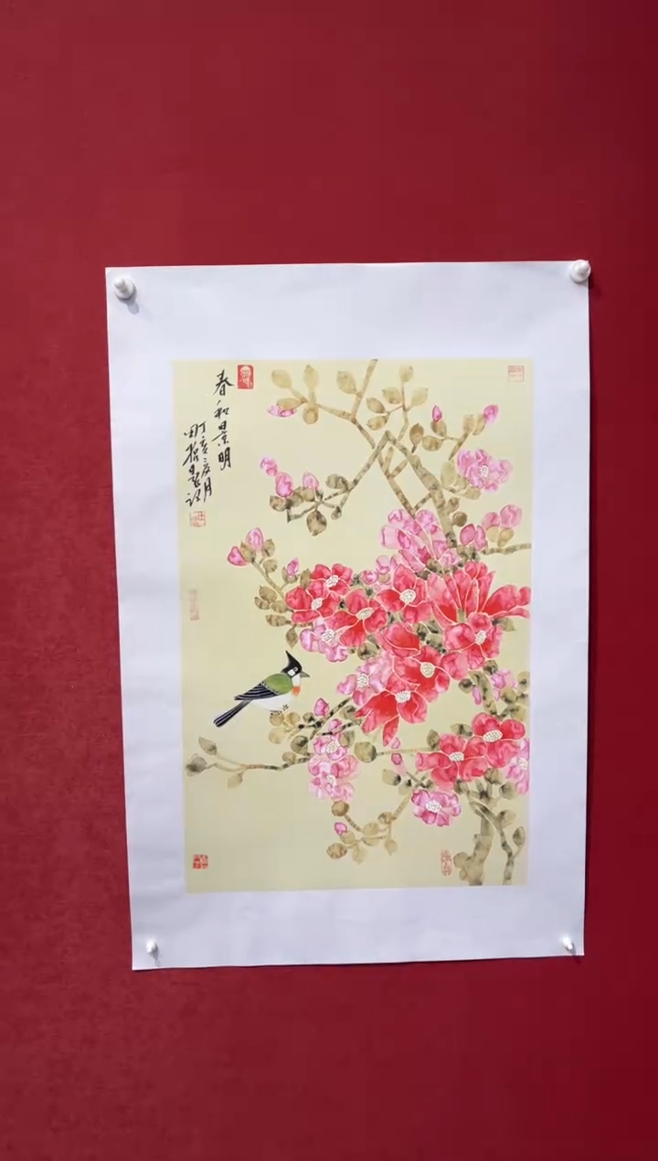 【闪购商品】国画田哲先生现场手绘6
