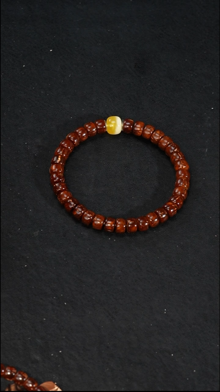 手串紫金鼠鼠尖纯肉精工精配8*5.8mm