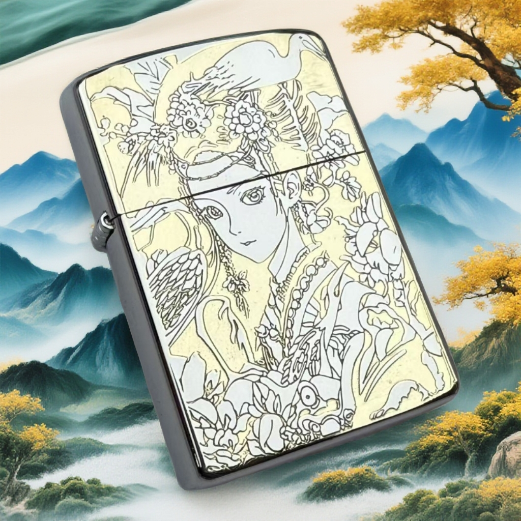 典藏刀子版 花旦防风打火机（配官方礼盒）