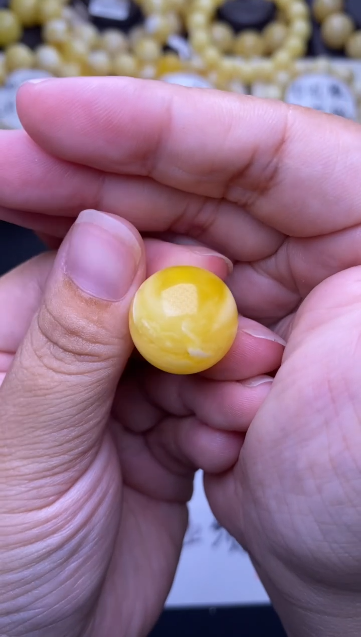 裸石琥珀未镶嵌大小姐珠宝严选97