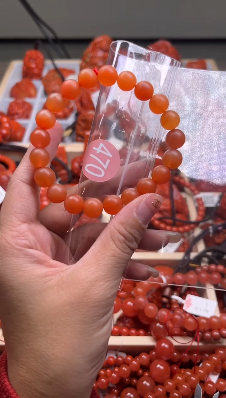 【闪购商品】南红玛瑙珠宝奇石未镶嵌470-9+