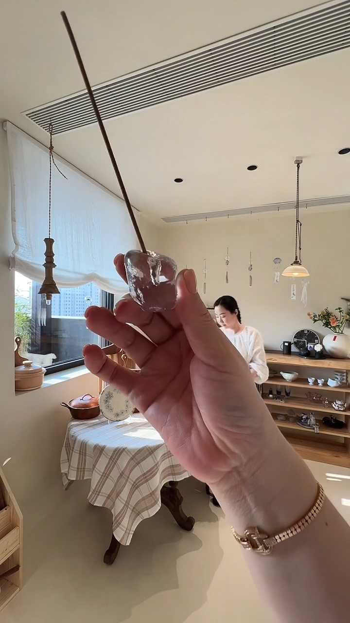 茶道摆件0000硫石香插3010