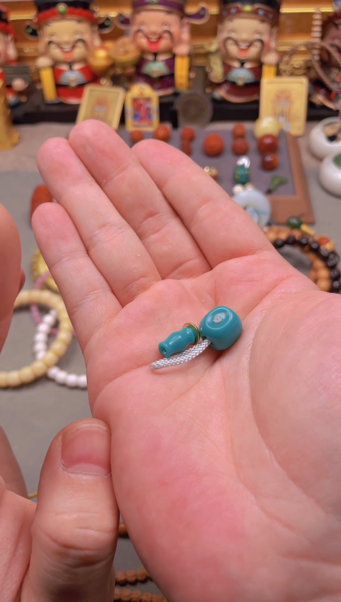 【闪购商品】玛瑙/玉髓三通合金九万里文玩工作室