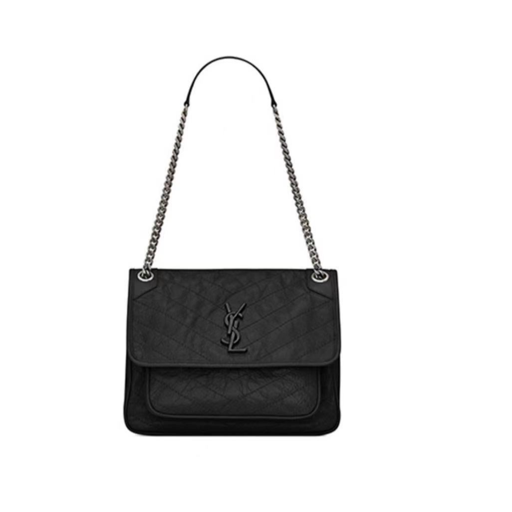 99新 YSL/圣罗兰 【交个朋友专属】Niki小号/中号链条包/非D扣