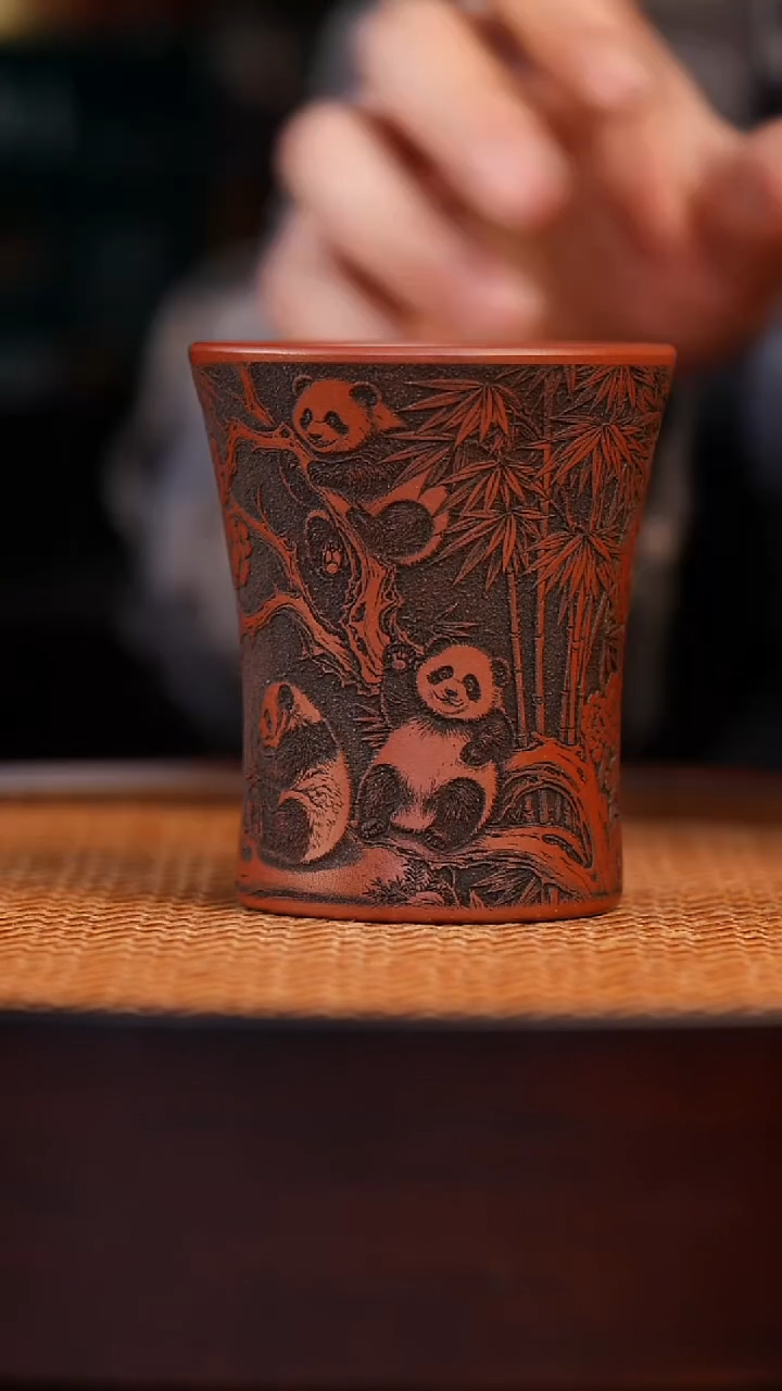 茶杯紫砂宜兴全手工紫砂杯