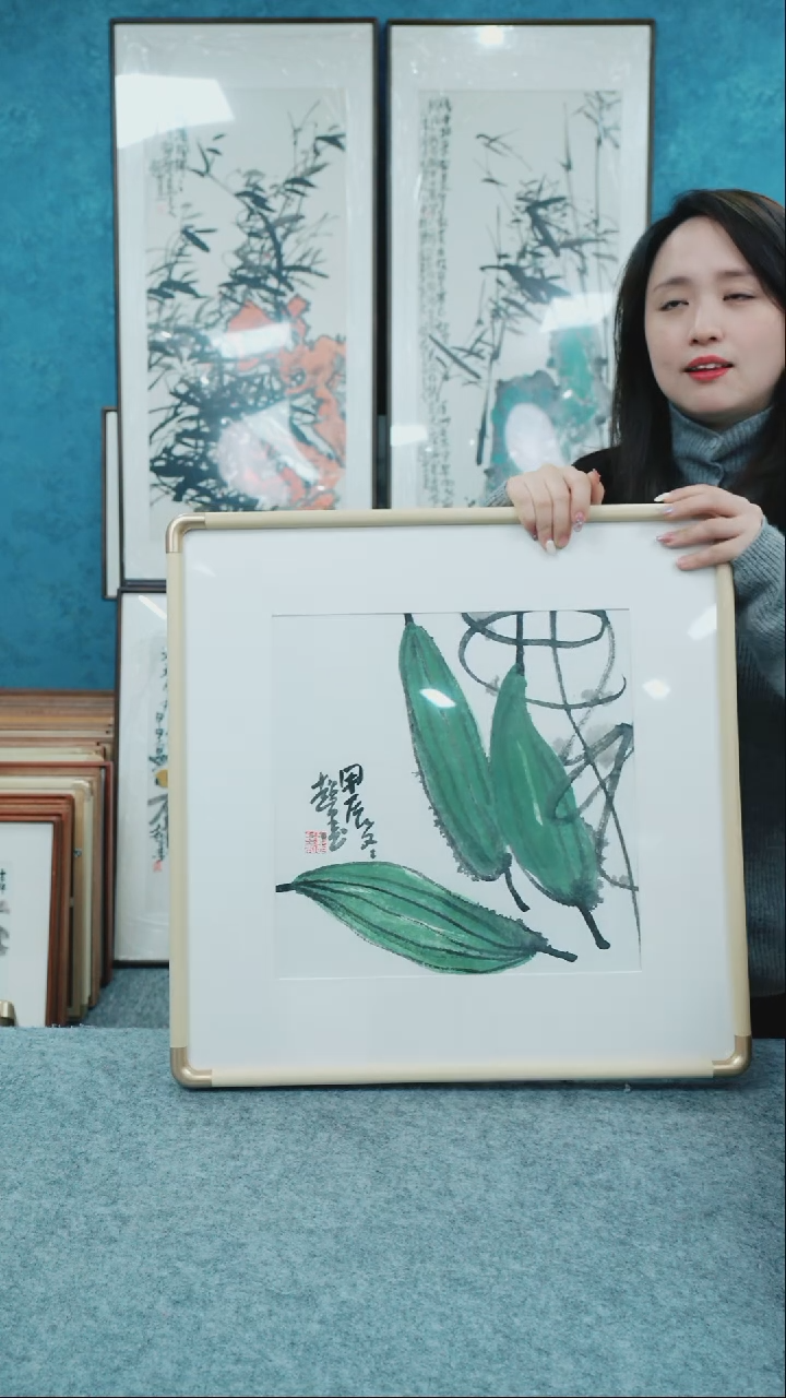【闪购商品】国画50*50郑志超老师花鸟
