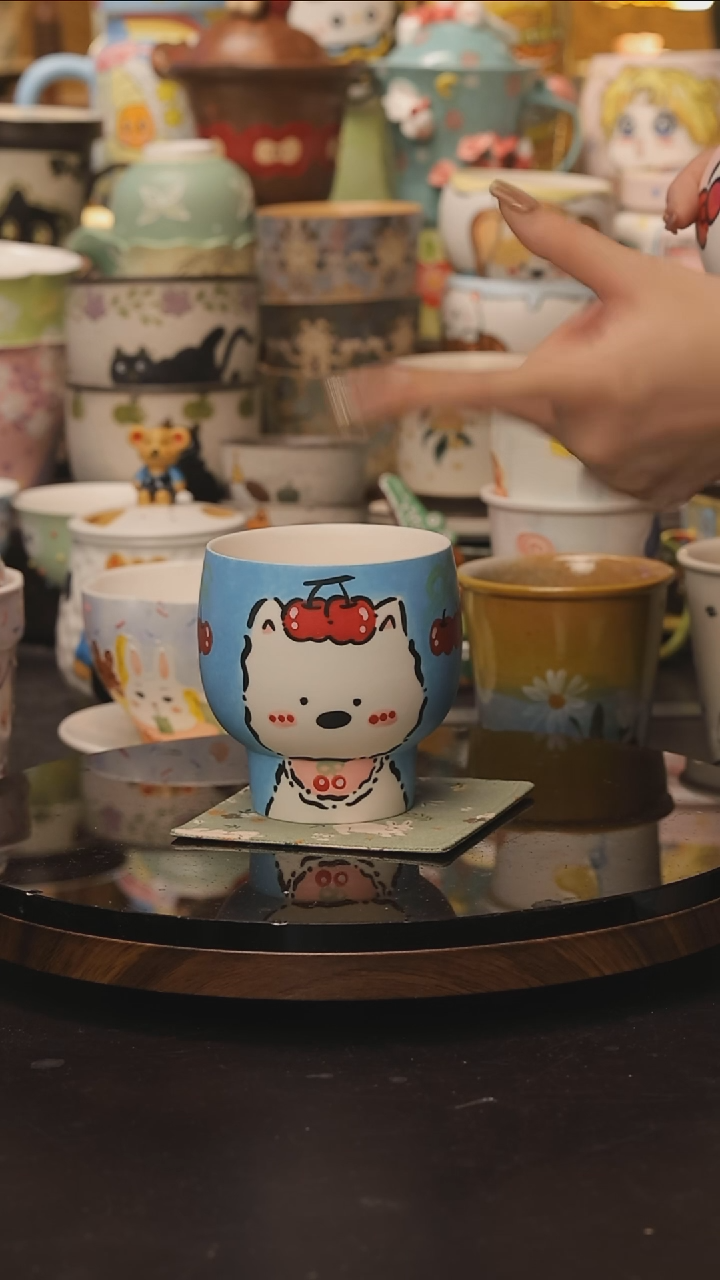 景德镇釉下彩绘设计师款式陶瓷