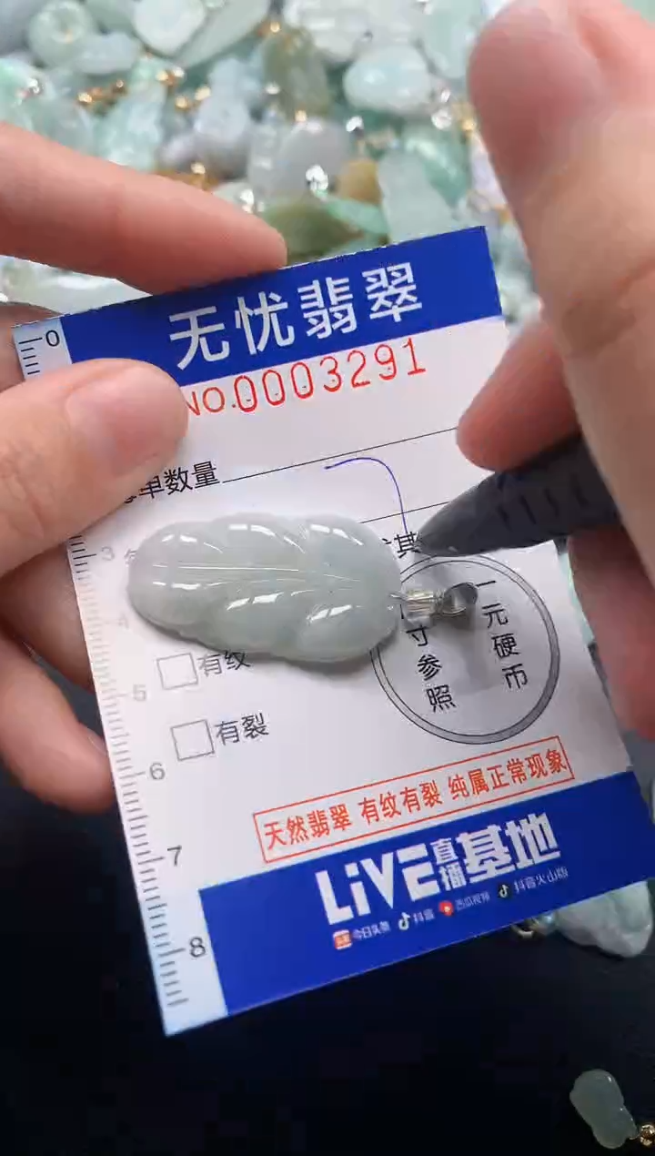 颈饰未镶嵌翡翠3291
