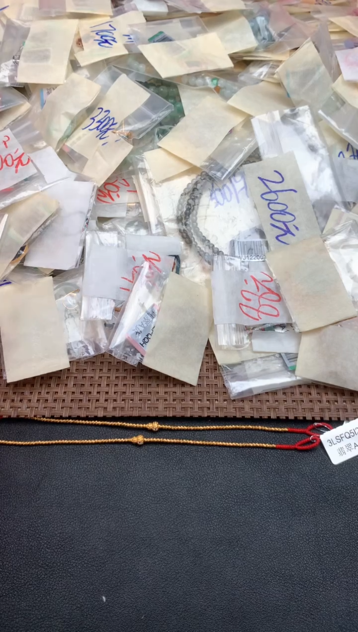 18K金镶嵌挂件翡翠多样性发货（发一个）手围13