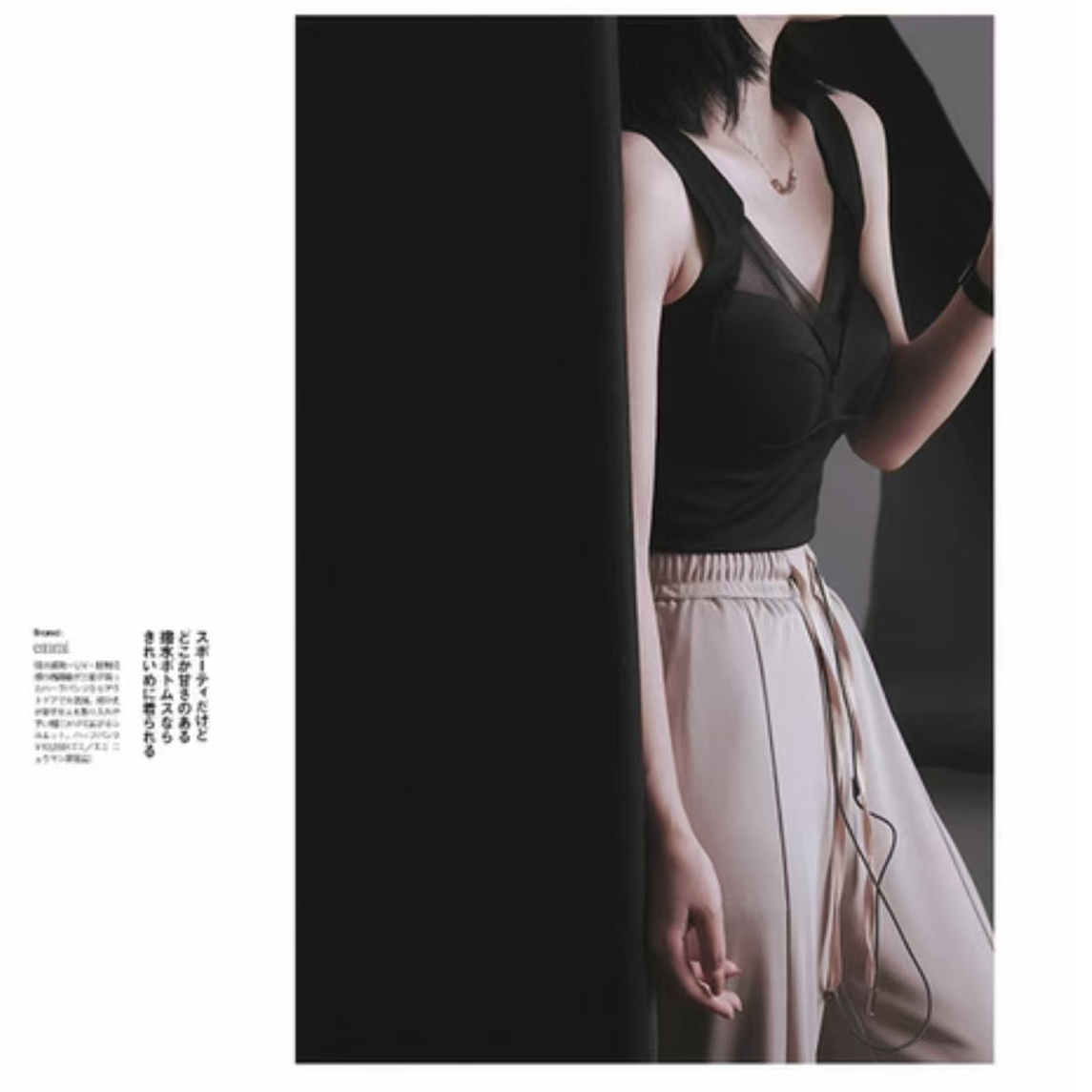 9907欧货黑色背心