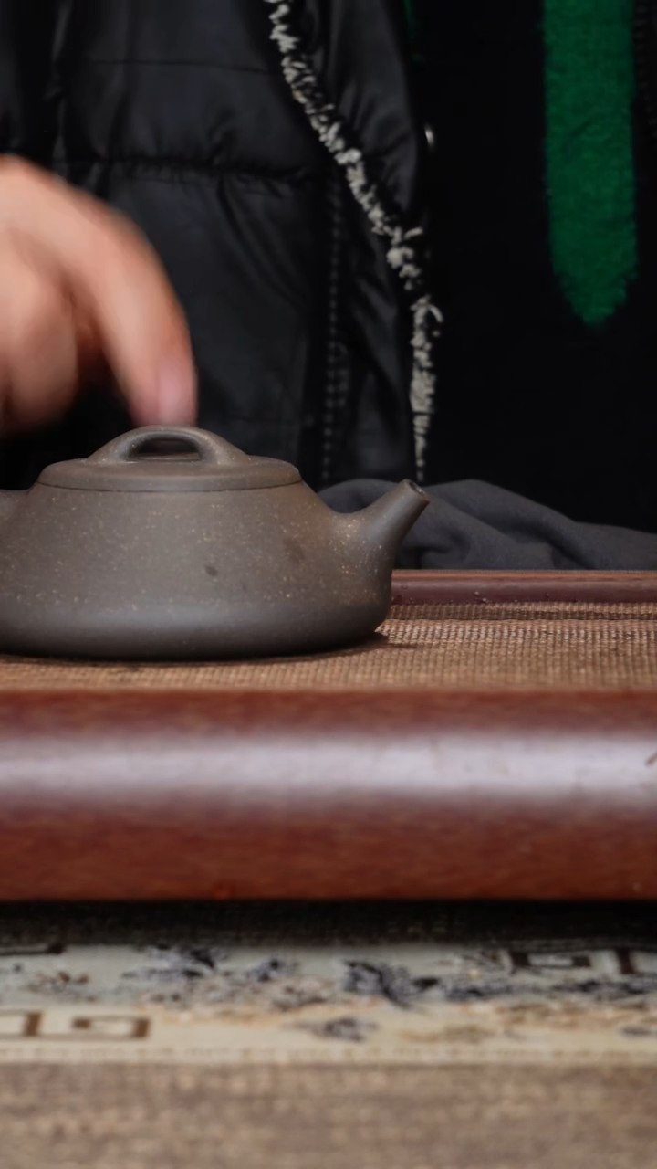 【闪购商品】紫砂茶壶微瑕纳瓢青灰段半手工