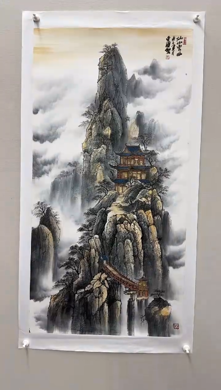 国画王东圃精品作品
