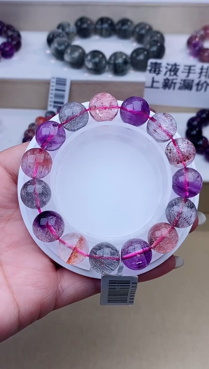 未镶嵌手链水晶仙女超七12m+