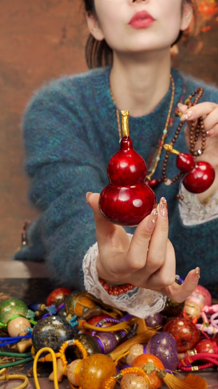 207 --大漆开口小葫芦----168