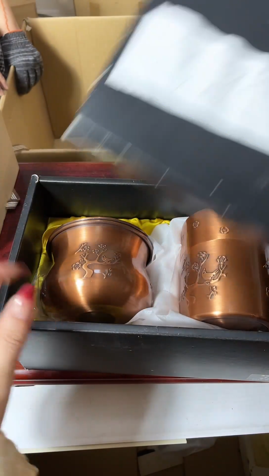 铜制茶叶罐一一优选