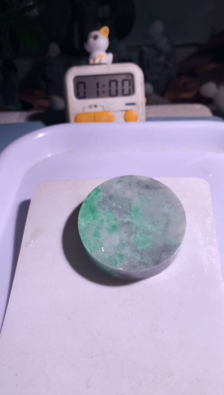 吊坠(不含链)未镶嵌翡翠夏**白R215