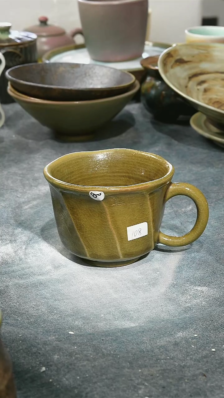 【闪购商品】碗浪鬼柴烧生活陶