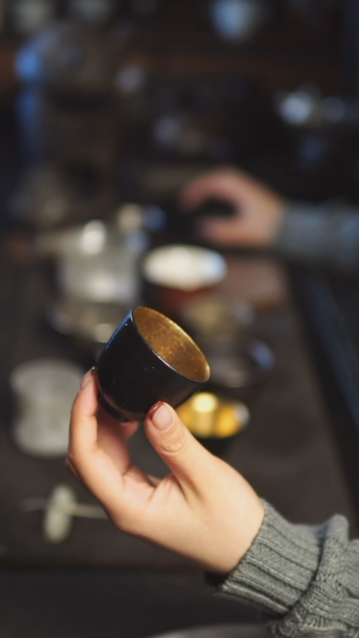 【闪购商品】松风舍 黑金系列主人杯