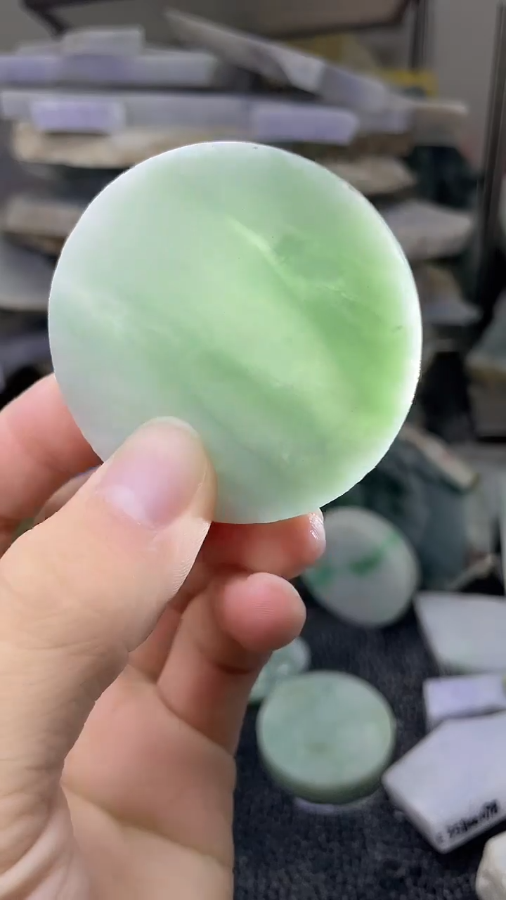 裸石翡翠天然A货翡翠板料