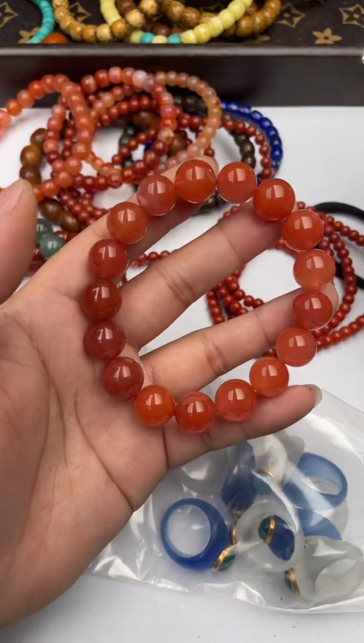 【闪购商品】南红玛瑙手串未镶嵌南红手串