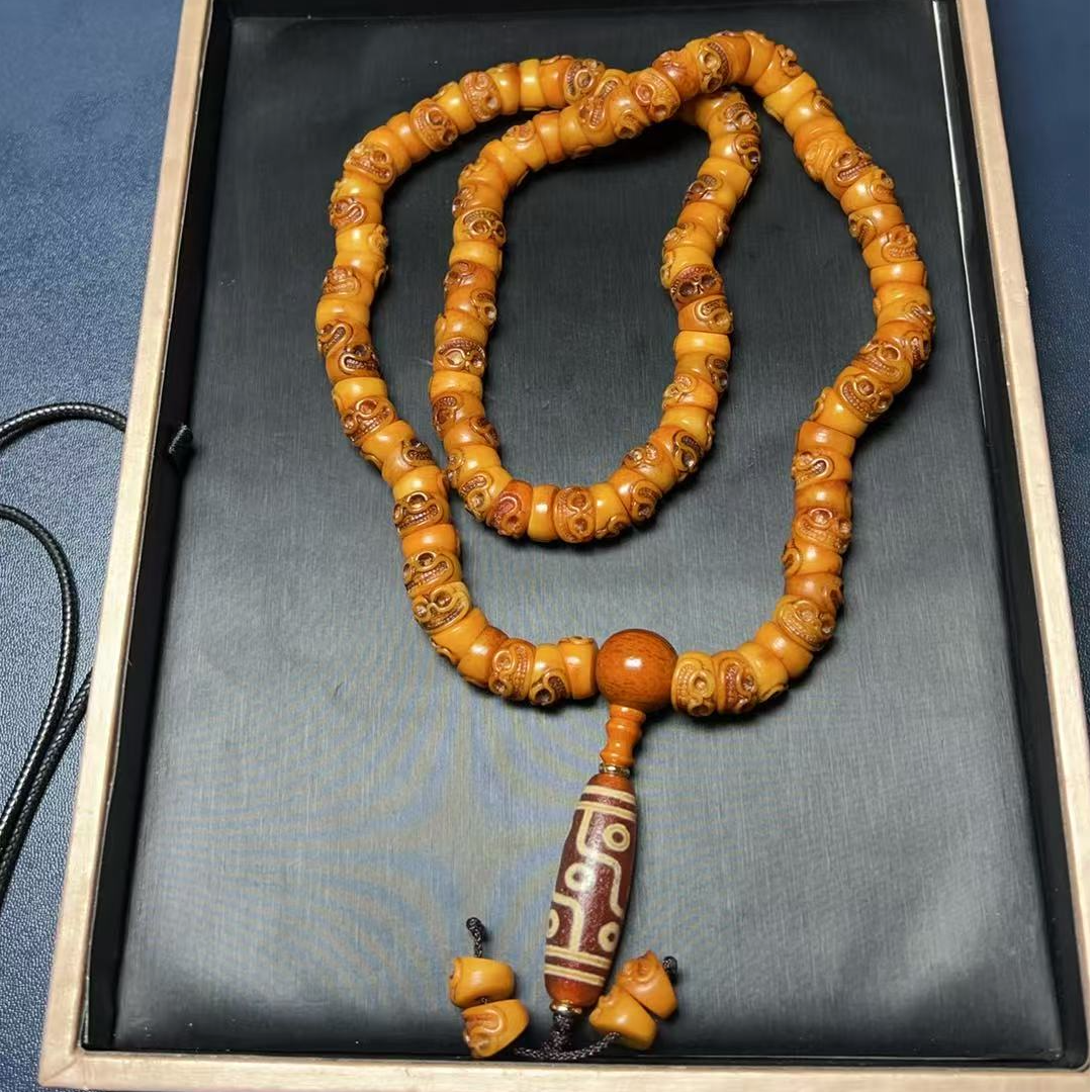 非金属珐琅项链 藏式经典9y项链