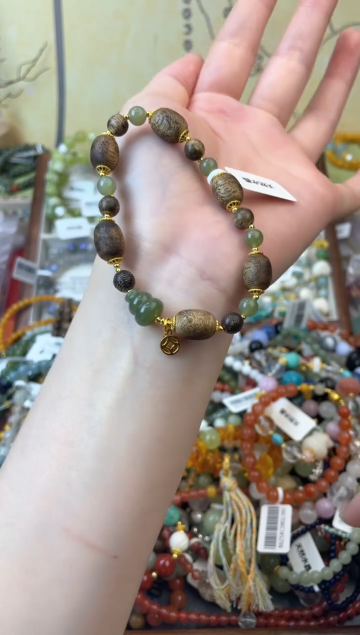 未镶嵌檀香木手串387