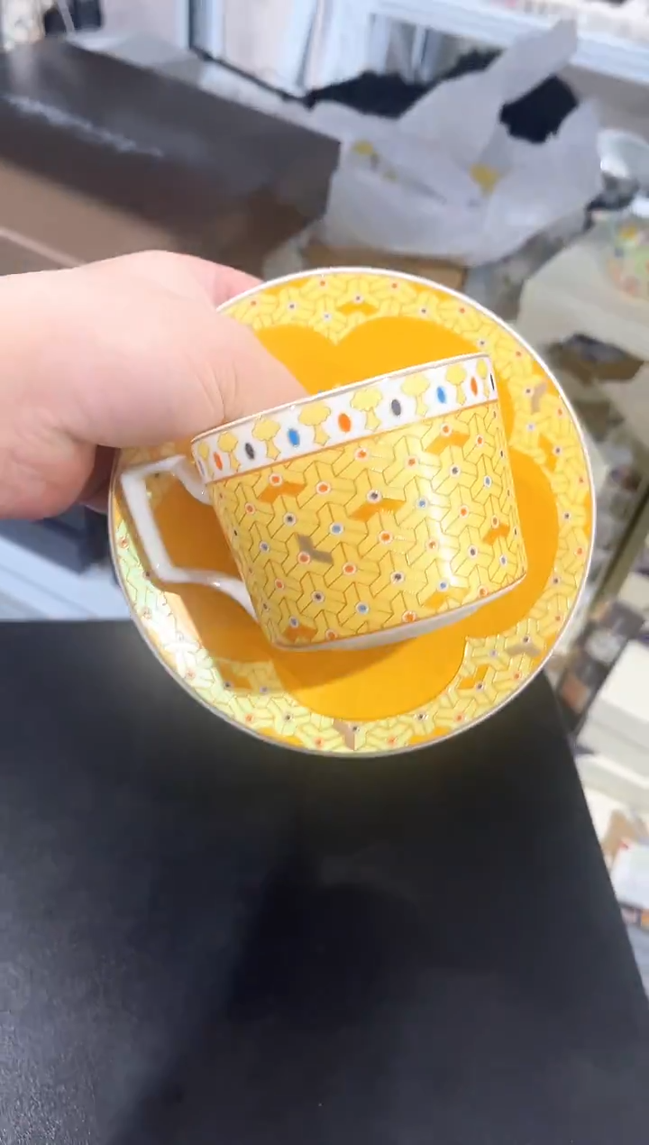杯子骨瓷（简装）咖啡杯碟一套