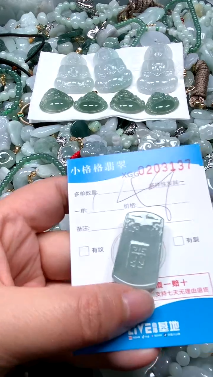 【闪购商品】翡翠颈饰未镶嵌闪购商品0203137